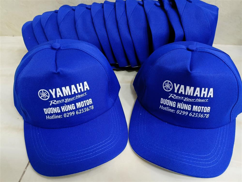 nón kết in logo yamaha motor Dương Hùng